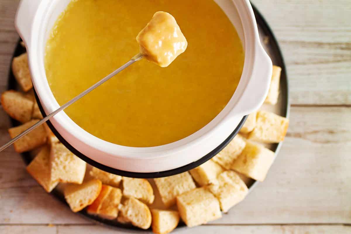 Recettes El Presidente Fondue Au Fromage Gusta 