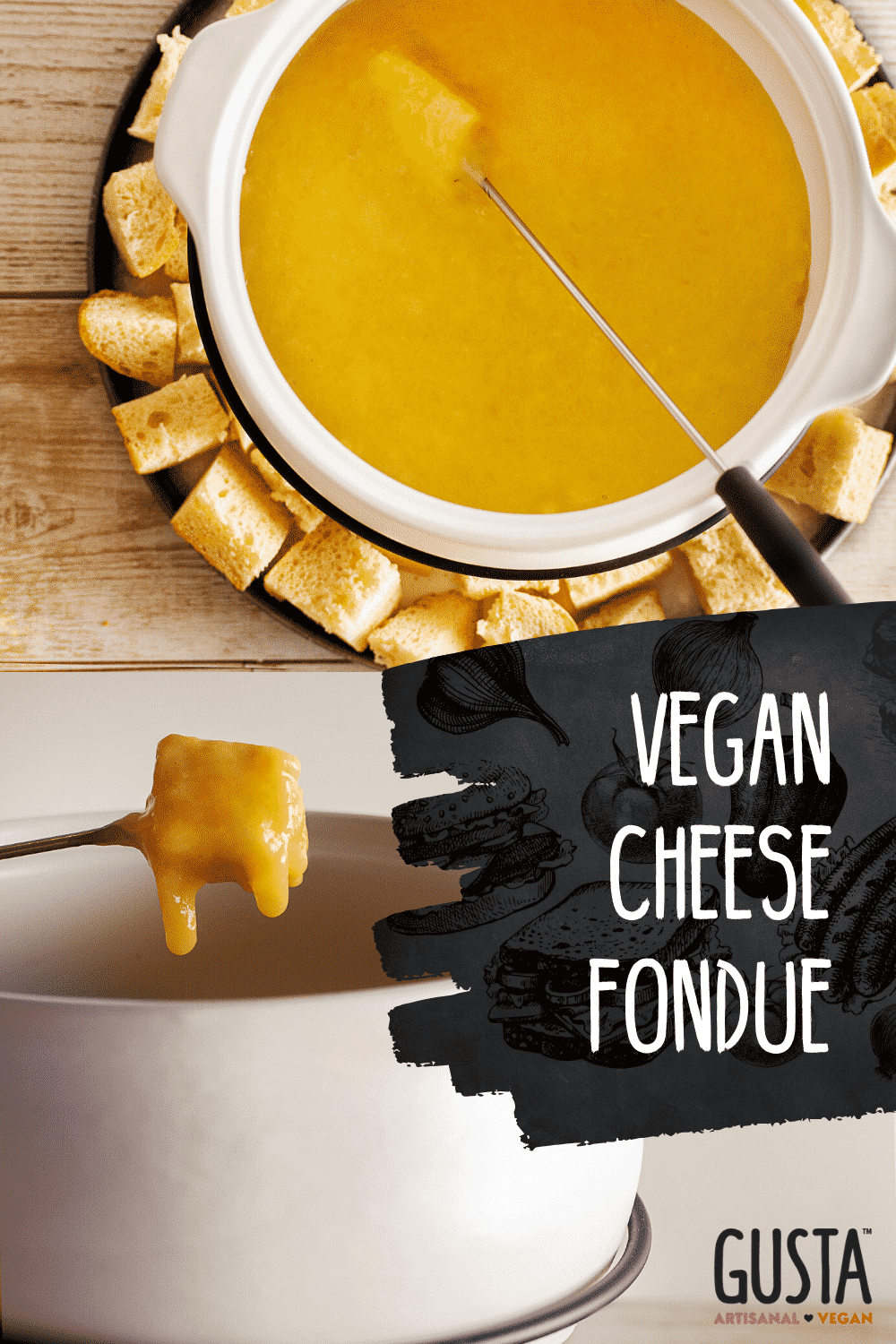 vegan cheese fondue