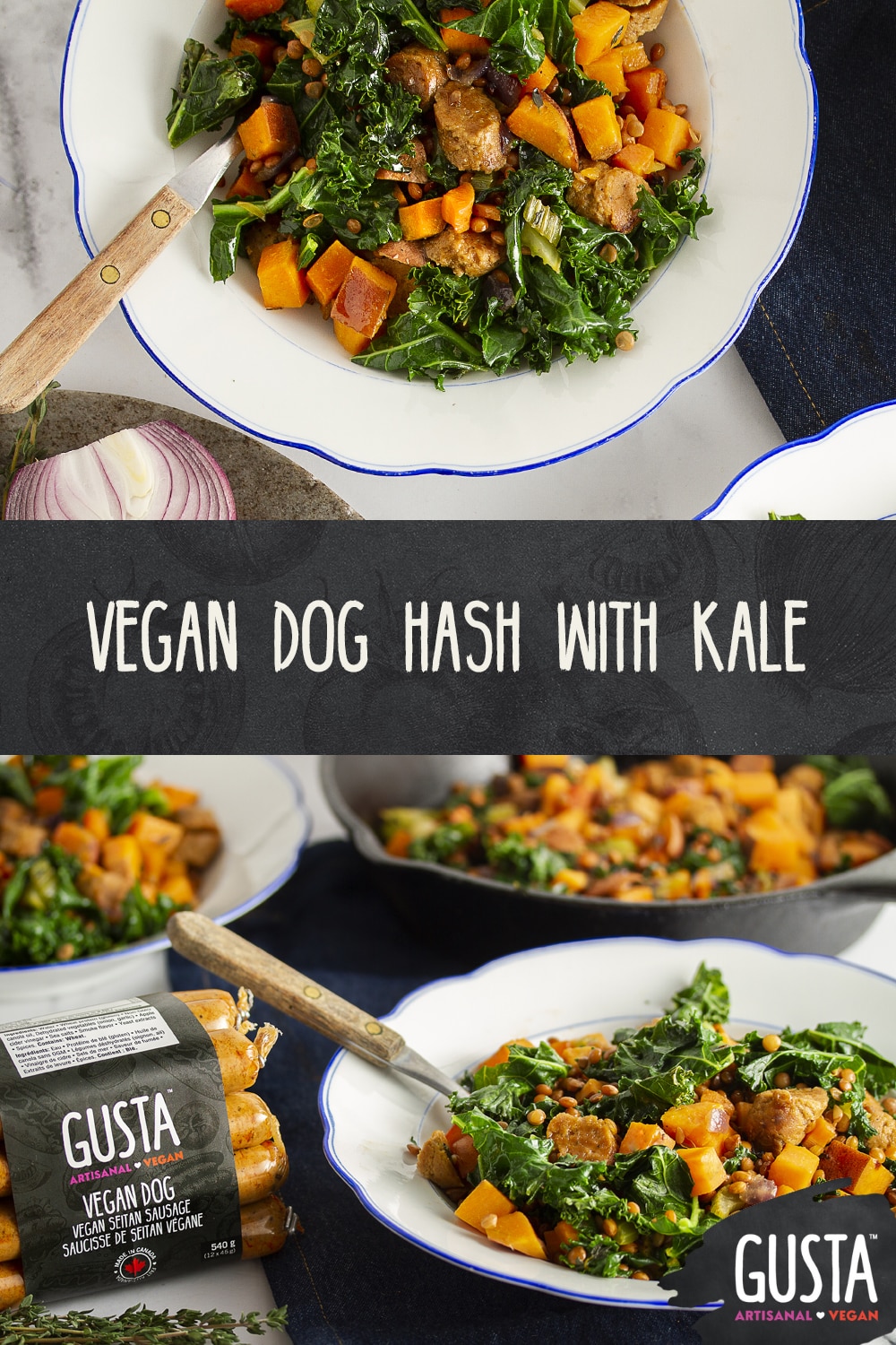 vegan-dog-kale-salad